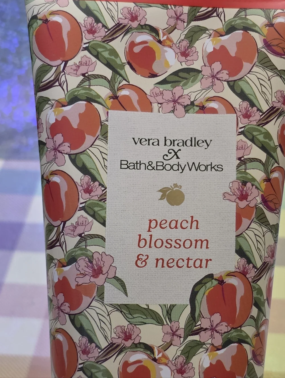 Bath Body Works Vera Bradley Peach Blossom Nectar Body Wash & Mist Set New RARE